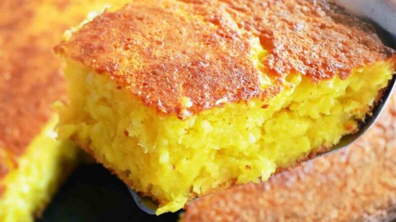 Bolo de Milho Cremoso Sem Fermento – Receita Fácil e Saborosa 5 (25)