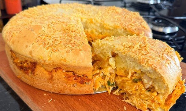Receita de Torta de Frango de Liquidificador Super Cremosa 5 (29)