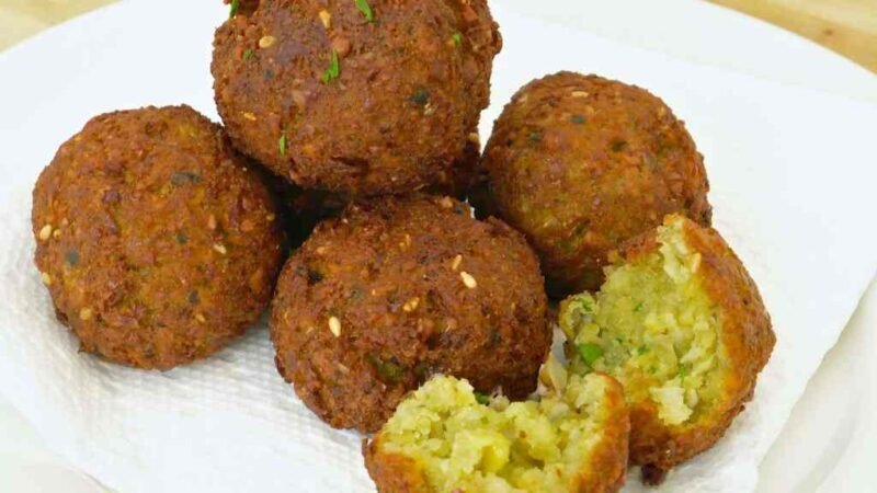 Bolinho de Grão de Bico Árabe – Receita Deliciosa e Crocante 4.7 (56)