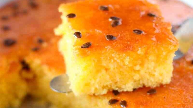 Bolo de Maracujá com a Polpa da Fruta Fresquinha 5 (18)