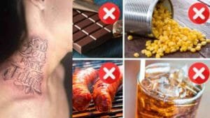 o que nao pode comer quando faz tatuagem
