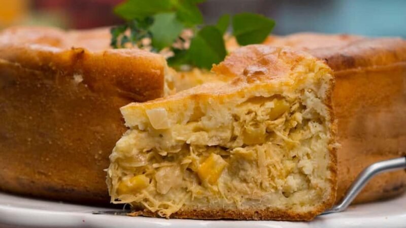 Torta de Liquidificador de Frango: Rápida, Prática e Deliciosa! 5 (12)