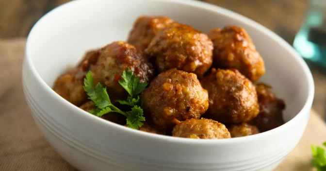 Almôndegas na Airfryer sem Farinha