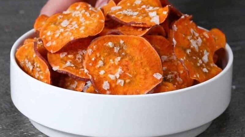 Como Preparar Chips de Batata-Doce no Forno: Rápido e Crocante 5 (10)