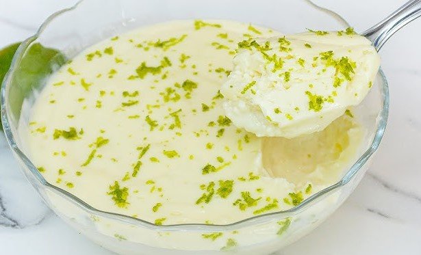 Mousse de Limão com Iogurte