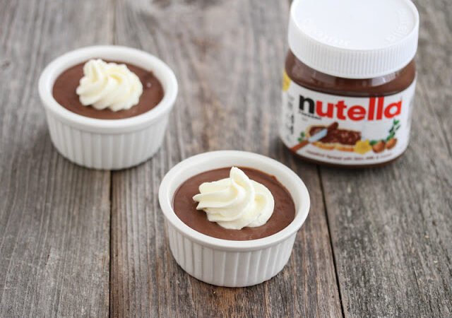 Mousse de Nutella com 2 ingredientes: sobremesa fácil e irresistível 5 (12)