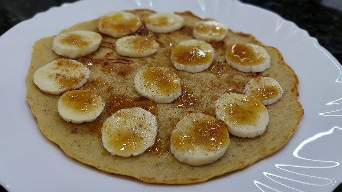 Panqueca de Banana com Tapioca e Aveia