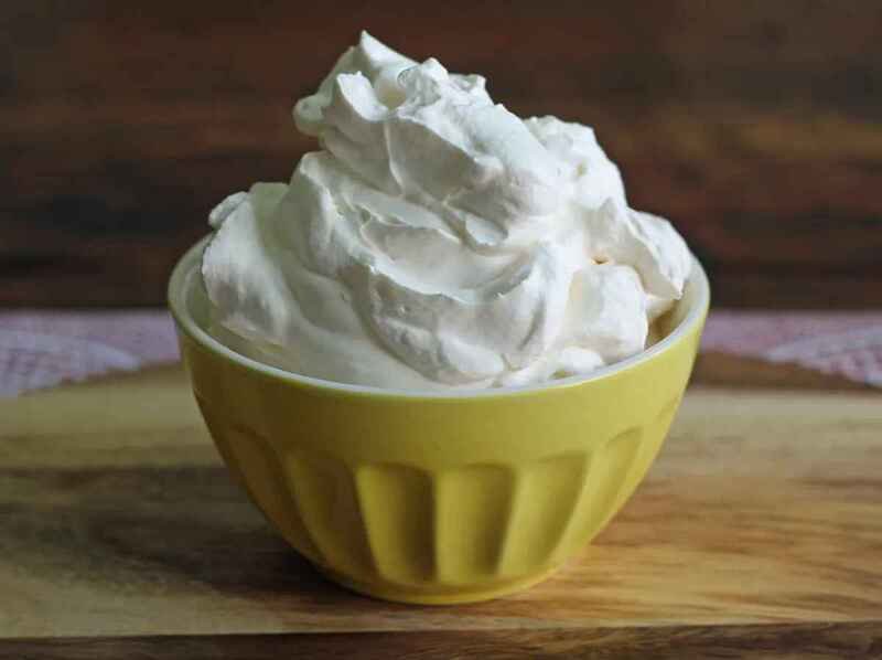 Chantilly Caseiro Simples