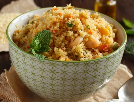 Salada de Cuscuz de Legumes