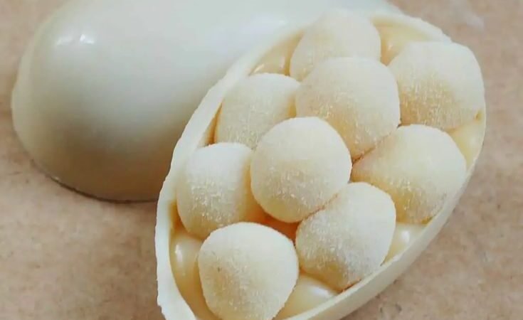 Faça em Casa Ovo de Páscoa de Chocolate Branco Delicioso 5 (10)