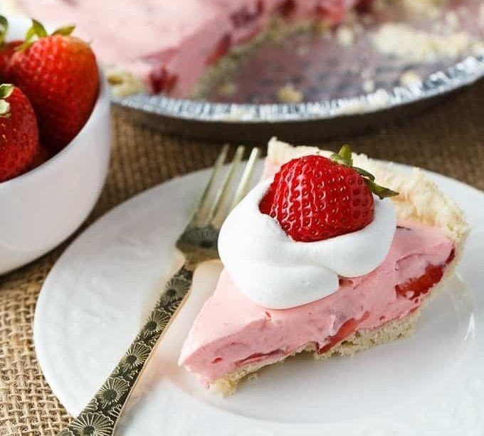 Torta de Morango com Creme