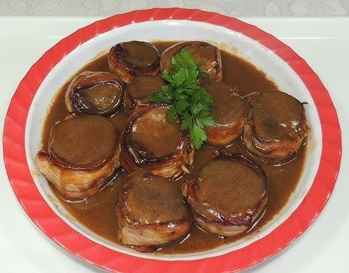 Medalhão de Filé Mignon com Bacon
