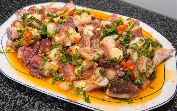 Polvo Guisado com Batatas