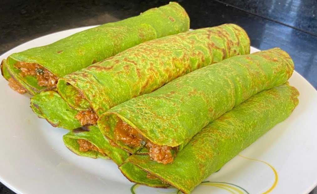 Panqueca de Espinafre Fit