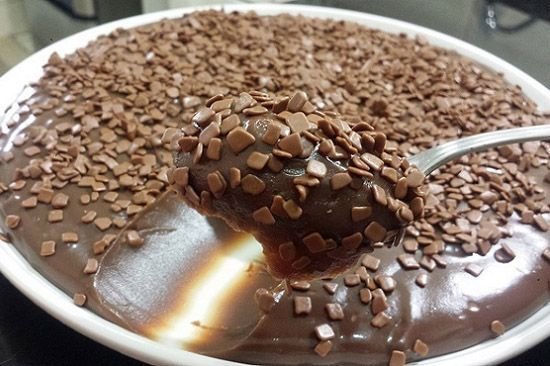 Brigadeiro sem leite condensado