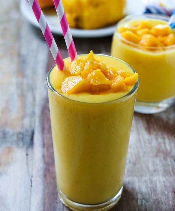 Batido de Manga e Laranja