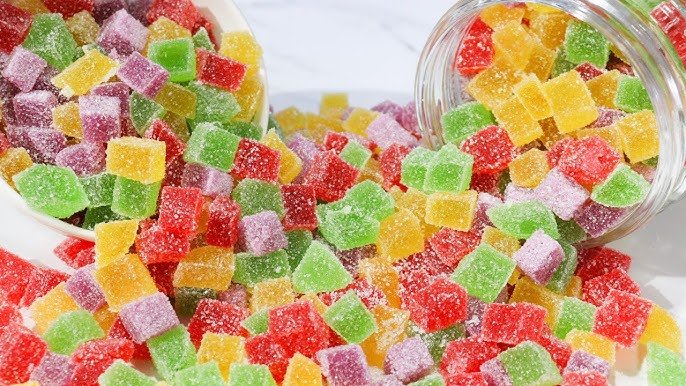Bala de Gelatina Caseira Saudável