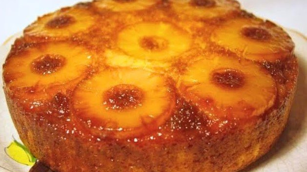 Torta de Abacaxi Passo a Passo