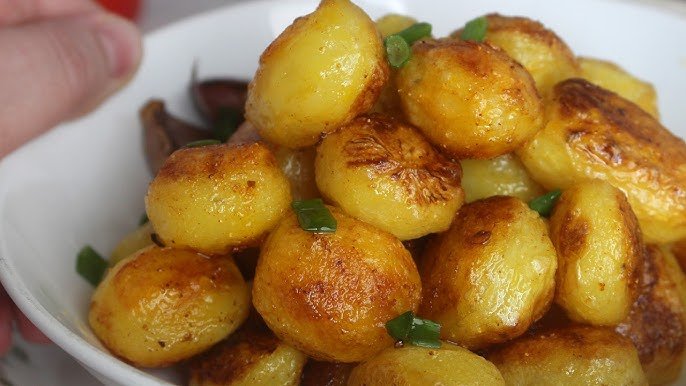 Batata Bolinha Macias e Crocante