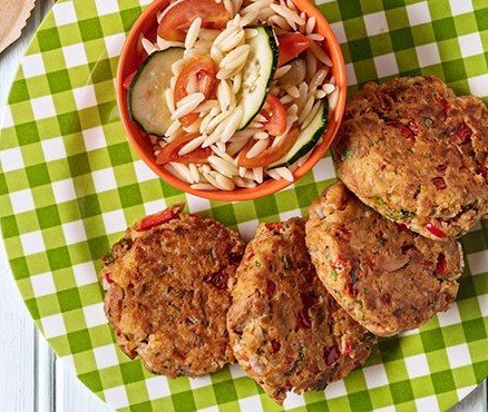 Mini Hambúrguer de Atum
