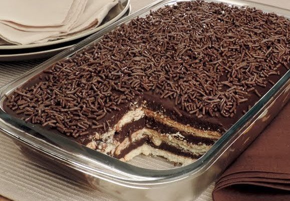 Pavê de Chocolate Simples