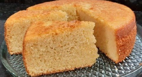 Pão de Ló de Fubá