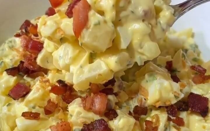 Salada de Batata com Bacon: Receita Cremosa e Saborosa 5 (14)