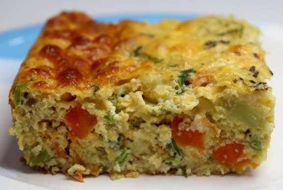 Torta de Abobrinha Cremosa
