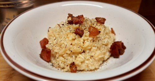 Risoto à Carbonara