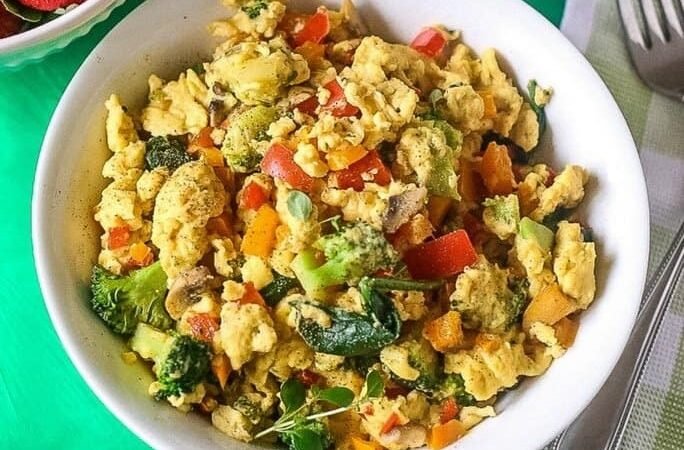 Salteados de Legumes com Ovo Mexido: Refeição Rápida e Saudável 5 (16)