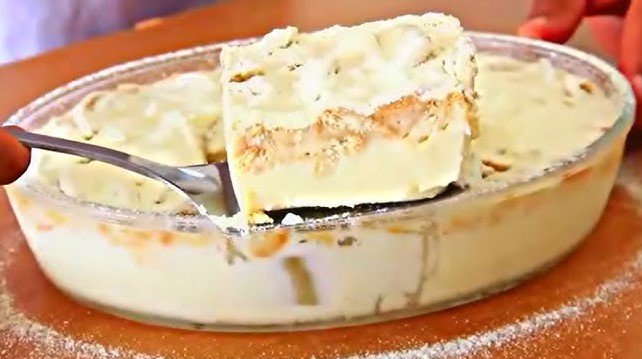 Sobremesa Gelada de 3 Ingredientes