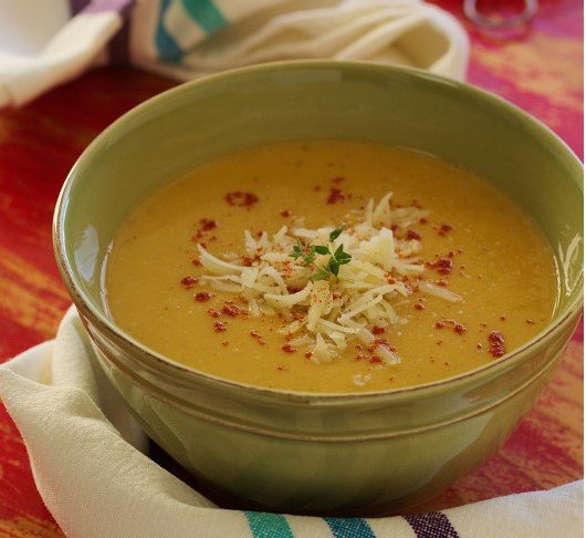 Sopa de Abóbora Assada
