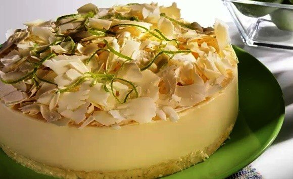Torta de Limão com Chocolate Branco