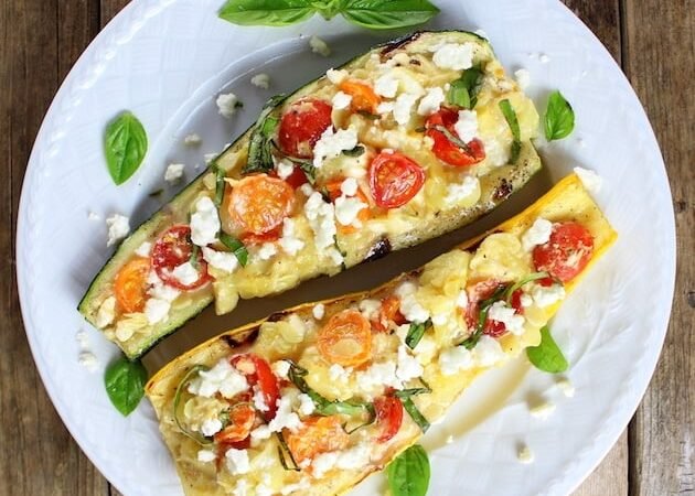 Receita Fácil de Abobrinha Recheada com Queijo Feta 5 (12)