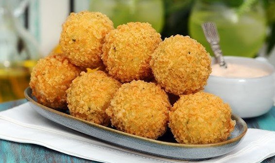 Bolinho de Arroz do Chefe Fogaça