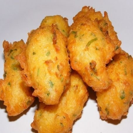 Bolinho de Milho Verde Frito Simples