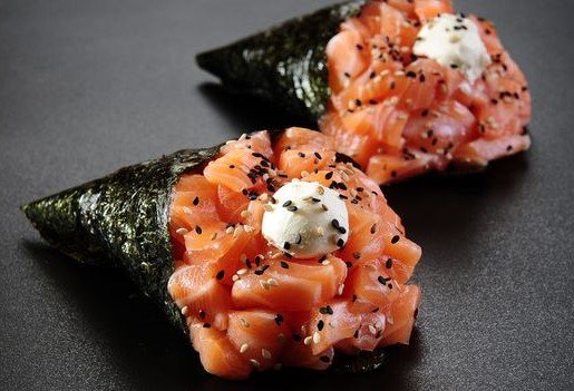 Temaki de Salmão