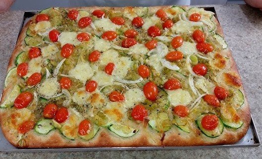 Focaccia Massa Sem Sovar