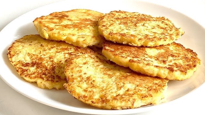 Panqueca de Batata com Queijo