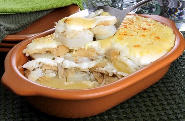 Bacalhau Gratinado