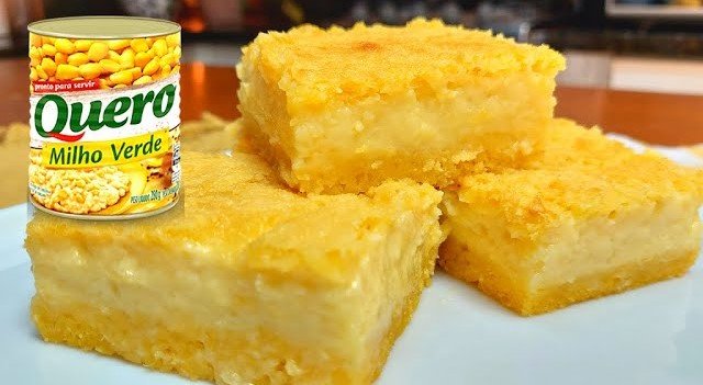 Bolo Mole de Milho Simples
