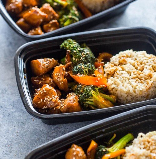 Frango Teriyaki na Marmita