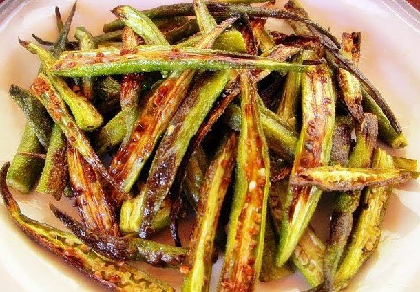Quiabo Crocante com Parmesão
