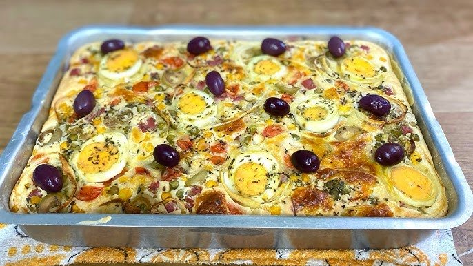 Torta Portuguesa no Liquidificador