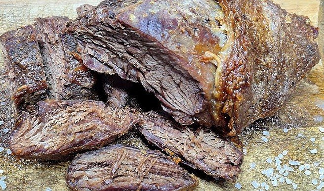 Fraldinha Assada no Forno com Manteiga