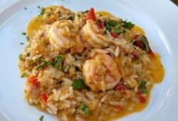 arroz de camarao receita facil