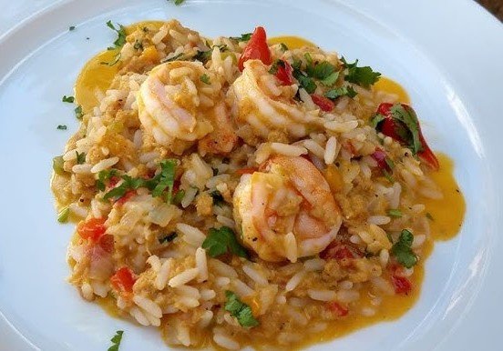 Arroz de Camarão Receita Fácil