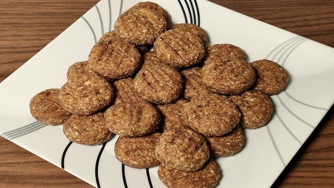 Biscoito de Banana com Aveia e Amendoim