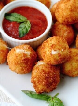 Bolinhas de Mussarela com Molho de Tomate Delicioso 5 (10)