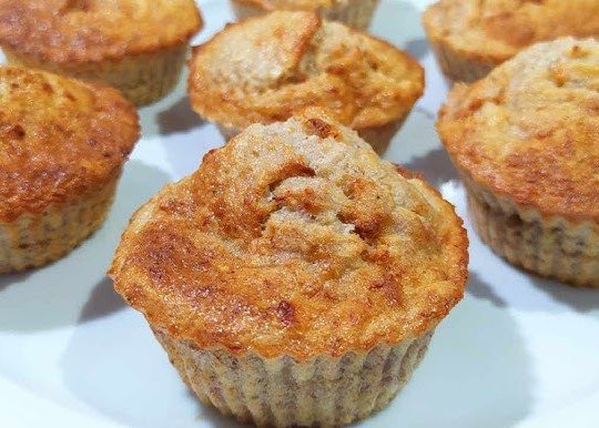 Bolinho de Maçã na Airfryer